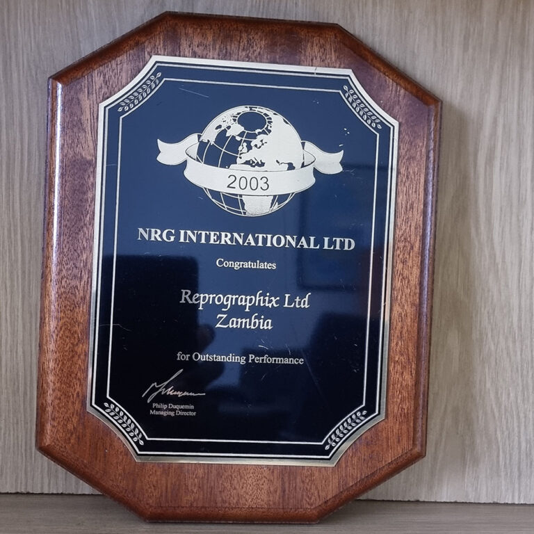 About Us 2003 Outstanding Performance