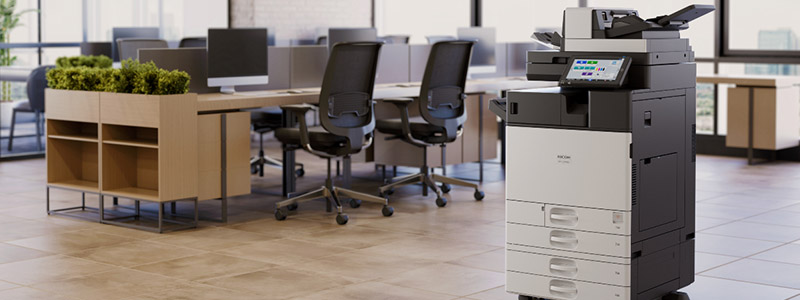 Printer & Copier Rentals Zambia | Short-Term Hire & Corporate Leases Ricoh IM 430F desktop multifunction printer